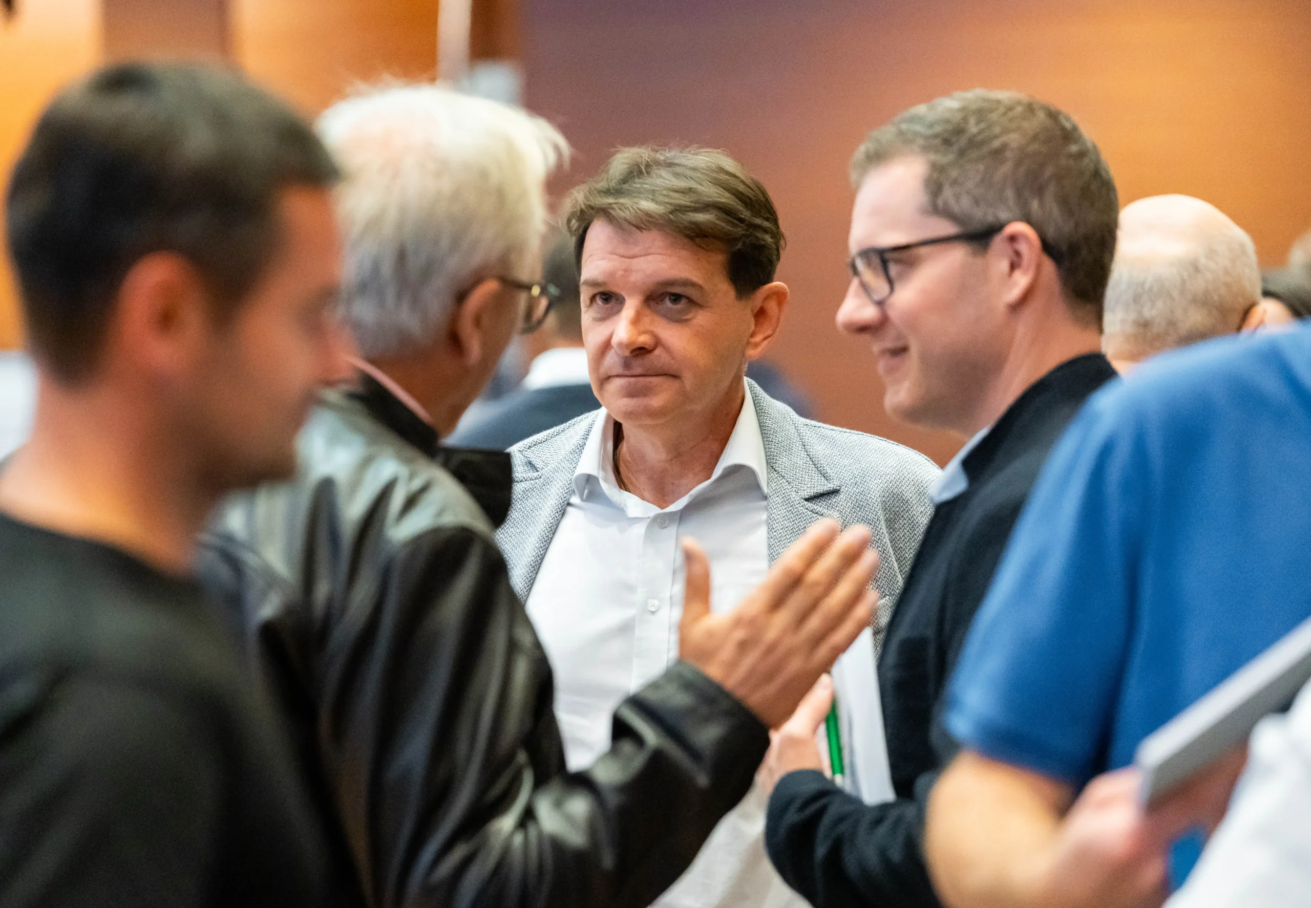 Jubilaeumsveranstaltung 15 Jahre Schulungsinitiative für kleine Trinkwasserversorger Vortragender DI Thomas Mach ©Petru Rimovetz
